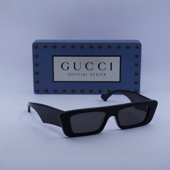 Final Price! Gucci GG1331S 002 Black/Brown Polarized Sunglasses - Picture 1 of 11